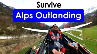 Surviving an Outlanding in the Alps - With Commentary