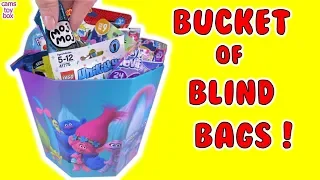 Blind Bags Opening Toy Surprises MOJ  Mickey Minnie Ryans World PJ Masks Trolls 9 My Little Pony