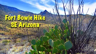 Fort Bowie Hike SE Arizona - Beau & Aero Adventures
