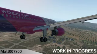 ToLiSs A319 Landing at LDSU (Took 12 attempts)