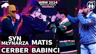 WBW 2024 powered by DZIK 🎤 el. Gdynia, pre-eliminacje cz.1 m.in. Syn Młynarza, Matis, Płeciu, Cerber