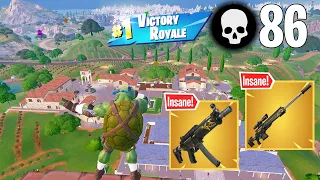 86 Elimination Solo vs Squads (Fortnite Chapter 5 Full Gameplay Wins)