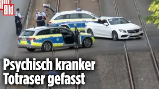 Psychisch kranker Mann rast auf Flucht Radfahrerin tot | Mannheim