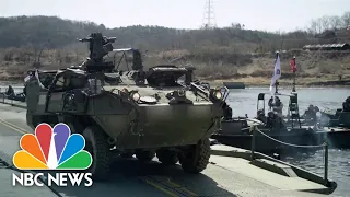 South Korea, U.S. hold biggest military drills in years