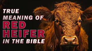 What MOST Christians MISS about the RED HEIFER in the OLD TESTAMENT