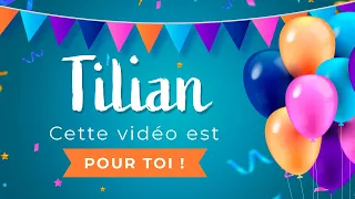 🎂 Chanson joyeux anniversaire Tilian - Les chatons les plus mignons 🎂🎉 !