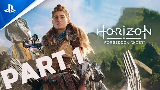 Horizon Forbidden West CE GAMEPLAY WALKTRHOUGH PART 1 NO COMMENTARY #ps5 #ps5_games #ps5gaming