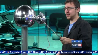 Levitating things with static electricity