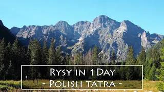 Tatra Mountains (Poland) - Hiking Rysy in 1 day from Palenica Białczańska