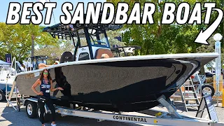 We Found The Best Sandbar Boat | Suncoast Boat Show