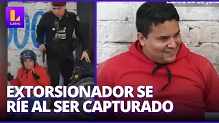 Policía captura a extorsionadores en Comas cuando captaban nuevas víctimas