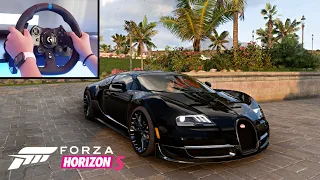 Bugatti Veyron - Forza horizon 5 - Xbox series s gameplay