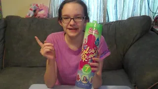 Unwrapping Barbie Color Reveal Doll