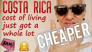 Costa Rica- Cost of Living Got a Whole Lot Cheaper - Buy, Rent, Move, Retire, Live