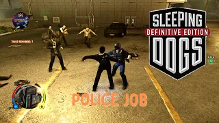 Sleeping Dogs POLICE JOB PC 2023 Definitive Edition GAME PLAY