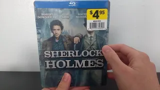 Sherlock Holmes (2009) Blu-ray Steelbook Unboxing (One Shot)
