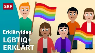«LGBTIQ+» – einfach erklärt | Kindervideos | SRF Kids