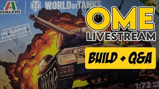 OME Live Stream - Italeri T-34/85 Live Build with Q&A