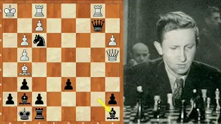 Vasily Smyslov's Immortal Chess Game💥Genius Queen Sacrifice by Vasily Smyslov!!