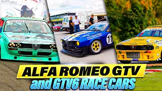 FAST Alfa Romeo GTV & GTV6 - some of the fastest track and hillclimb prepared GTV race cars