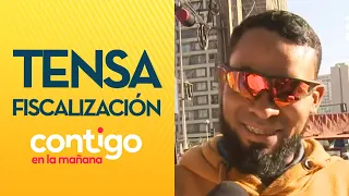 DICE SER INFLUENCER: La compleja fiscalización a venezolano sin documentos - Contigo en La Mañana