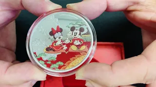 Disney 2020 Year Of The Mouse – Good Fortune 1oz Silver Coin