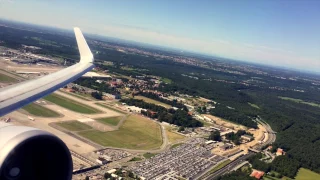 [HD] American Airlines  B767-300ER Taking off in Milan Malpensa airport MXP/LIMC