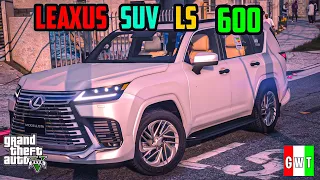 GTA 5 : HOW TO INSTALL 2022 LEXUS LX600 SUV MOD
