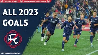 All 2023 New England Revolution MLS Goals Scored