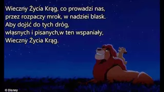 Król Lew-Krąg życia (Oryginalna Wersja) ~Tekst~