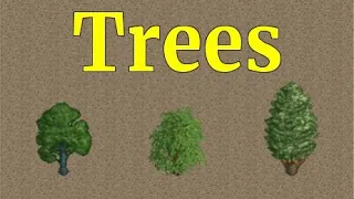 RCT2 - Tree overview - #TeamTrees