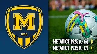 Металіст 1925 [U-16] – 0 : 4 – Металіст 1925 [U-17]