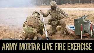 Army Paratroopers Conduct Mortar Live Fire Exercise - 13TAC MILVIDS