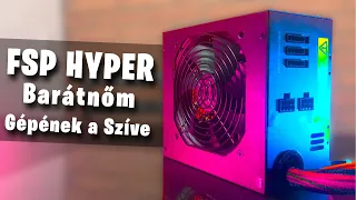 👌 Minőségi Félmoduláris Tápegység 👉 FSP Hyper M85+ Unboxing + Vélemény 💻