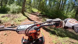 Riding trail 104 @ Huckleberry Flats OHV