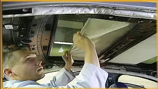 Mercedes C-Class Panoramic Roof Guide: Roller Sun Blind Removal and Installation