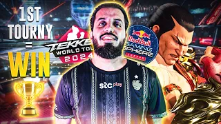 I WON THE FIRST TEKKEN WORLD TOUR TOURNAMENT!