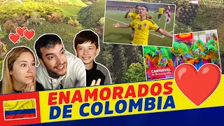 FAMILIA ARGENTINA REACCIONA | Esto es COLOMBIA 🇨🇴 | Chuncanos