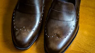 Making Loafers in Museum Calf | Shoemaker in Japan