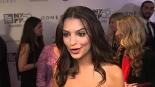 Gone Girl: Emily Ratajkowski "Andie Fitzgerald" New York Movie Premiere Interview | ScreenSlam