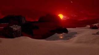 NASA VR: On the Surface of Planet TRAPPIST-1d (360 view)
