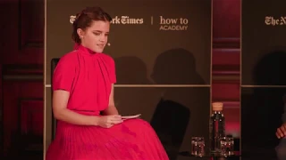 Emma Watson In Conversation with Dr Denis Mukwege Nobel Peace Price