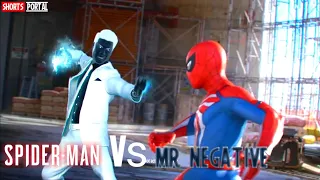 Spider-Man Vs Mr. negative || HD WhatsApp status || #shorts