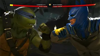 LEONARDO VS BATMAN - INJUSTICE 2