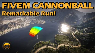 Remarkable Cross-Map Run! - FiveM Cannonball №21