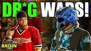 NEW DLC! LOS SANTOS DRUG WARS!  | BROKE TO BALLIN' #9 - GTA Online E&E