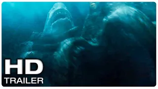 MEG 2 THE TRENCH "The Meg Vs Kraken Fight Scene" Trailer (NEW 2023)