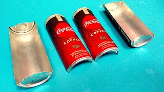 LEARNING THIS SECRET, YOU WILL NEVER THROW OUT aluminum cans again!