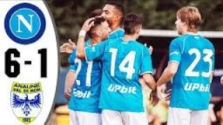 Napoli Vs Anaune val di non | 6 -1 | EXTENDED HIGHLIGHTS.