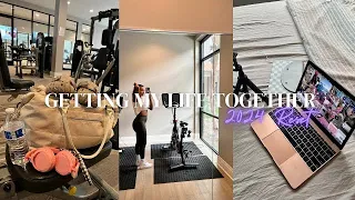 GET MY LIFE TOGETHER W/ ME + 2024 Reset(lots of cleaning, apartment updates, gym, pep talks! & more)